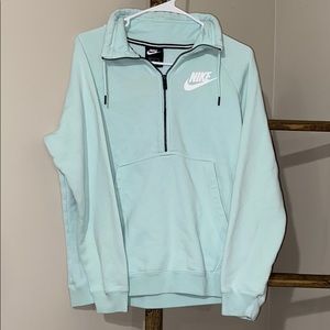 Quarterzip Teal Nike